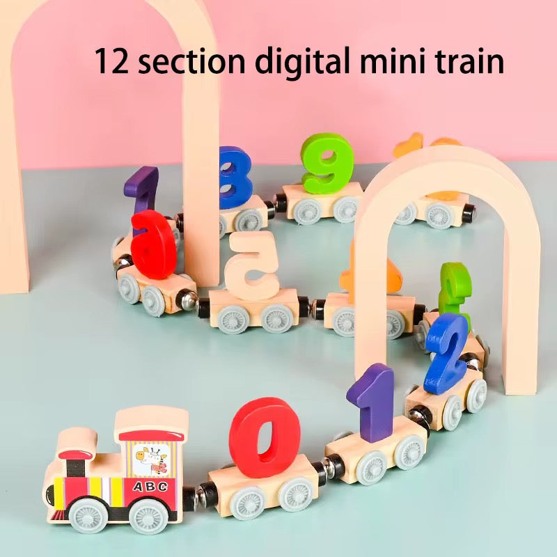 Wooden Digital Train