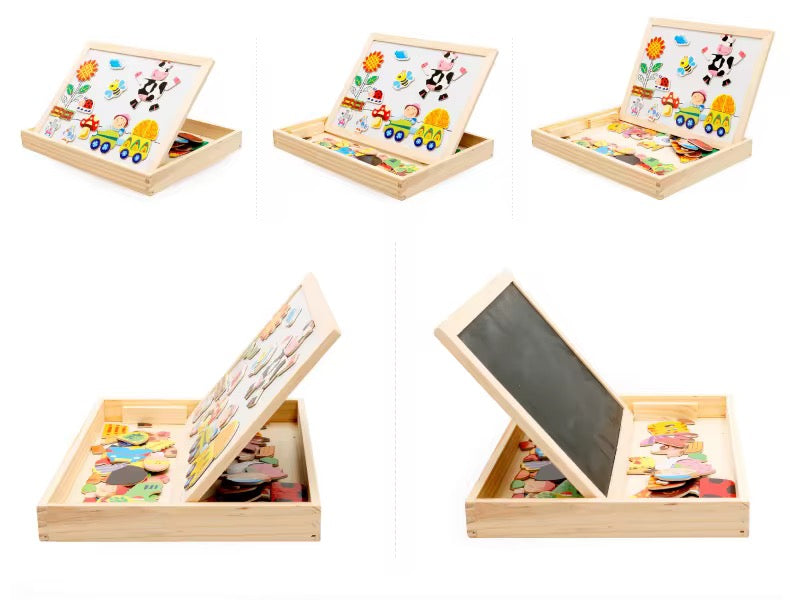 Magnetic Happy Farm Board Set