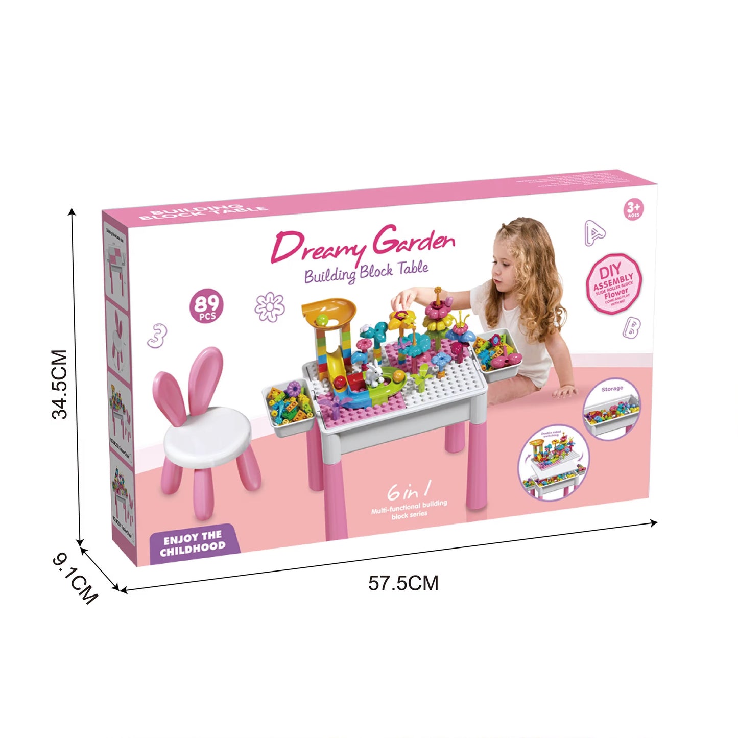 Dreamy Garden Building Block Table