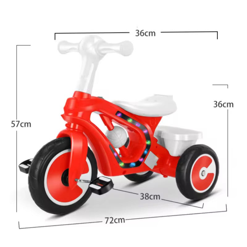 Children's three-wheel bicycle