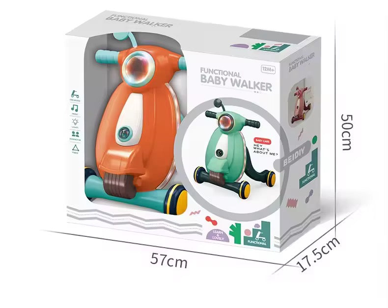 Functional Baby Walker With Light And Sound