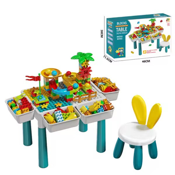 BLOCKS TABLE 85PCS