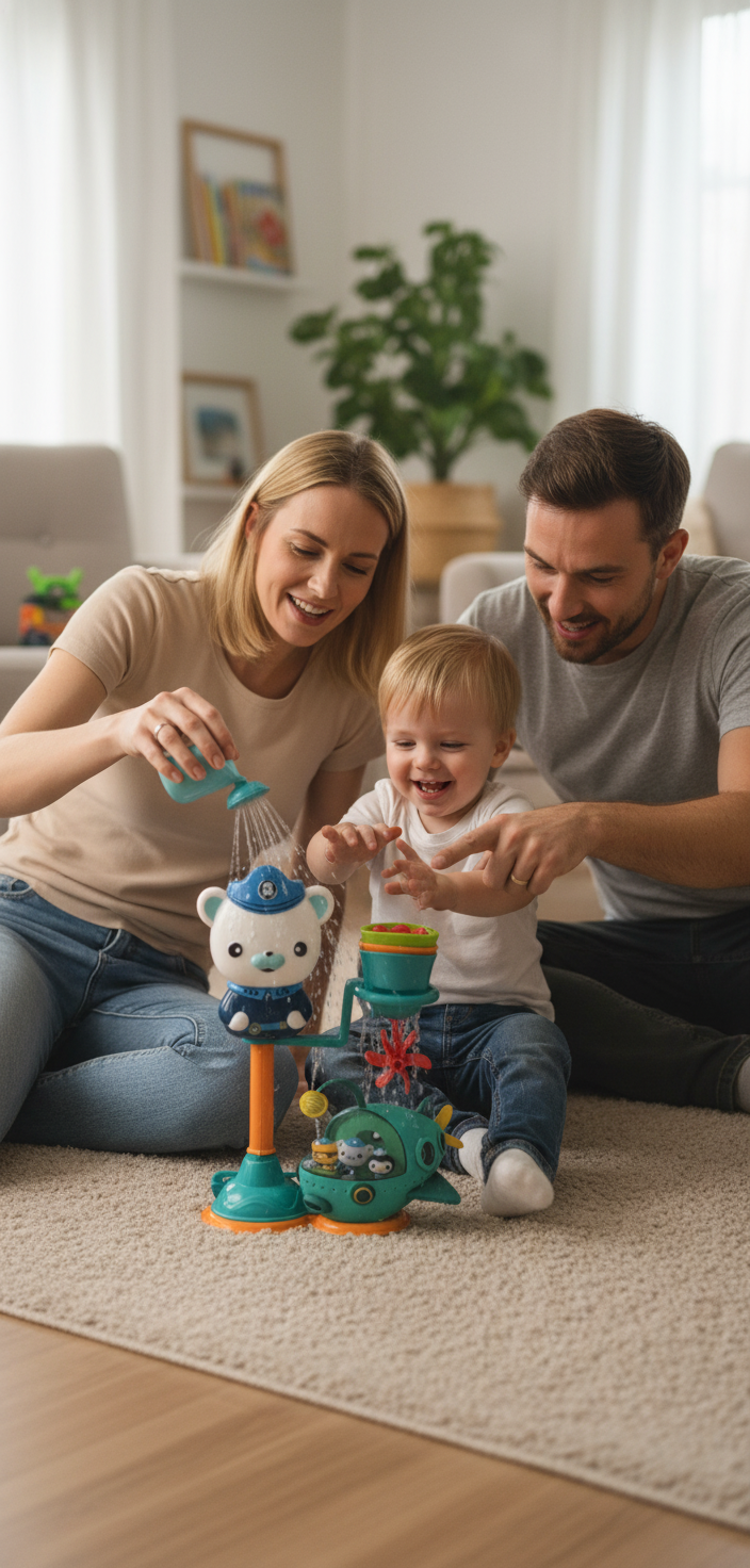 Barnacles Water Spray Bath Toy