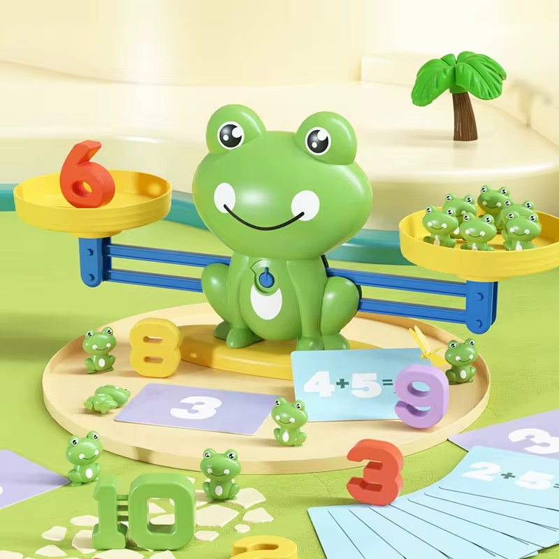 Frog Balance Math Game