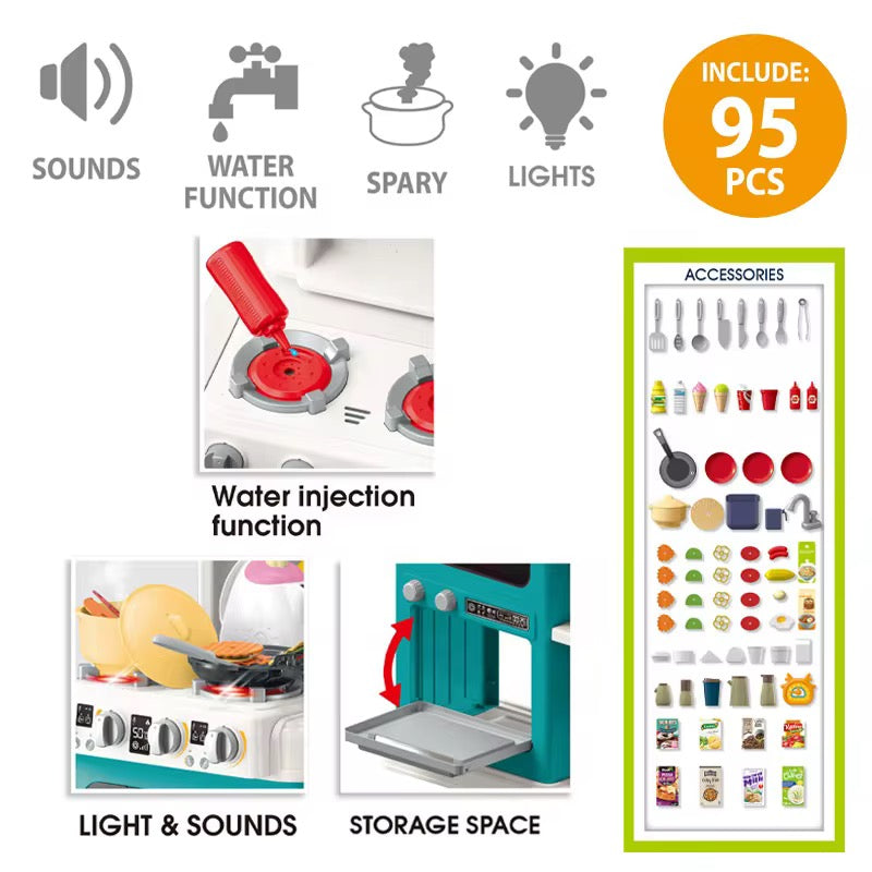 Deluxe 95-Piece Kitchen Set