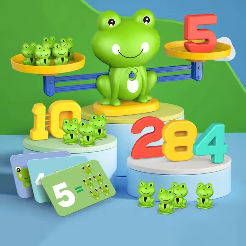 Frog Balance Math Game