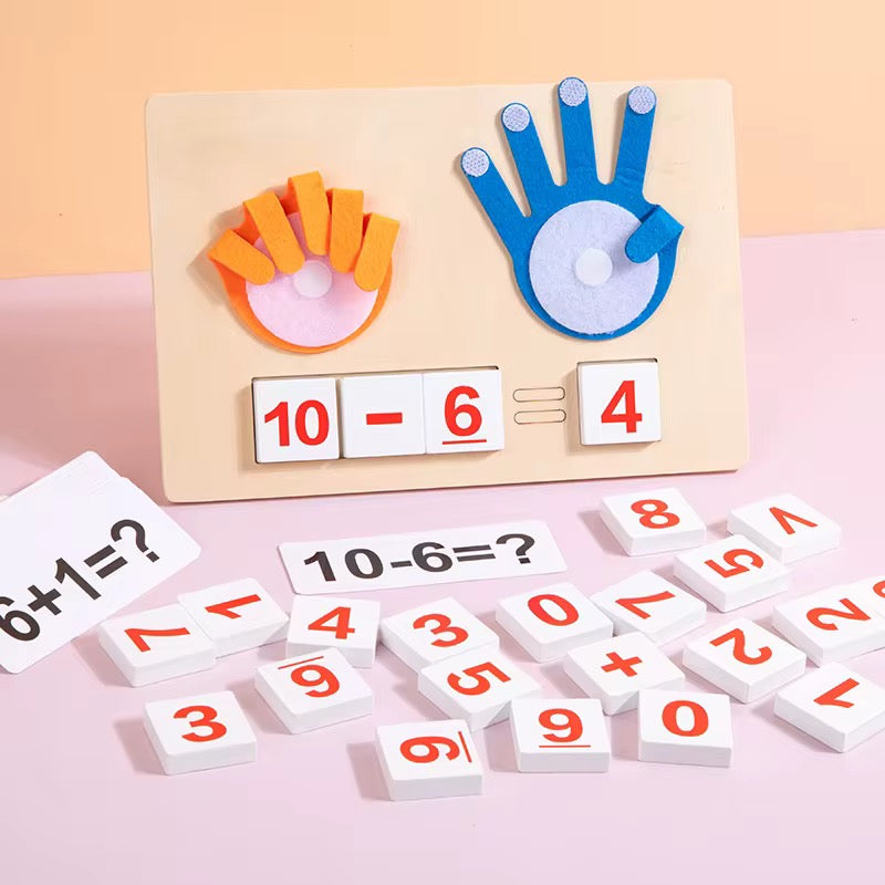Finger Arithmetic Operation Board