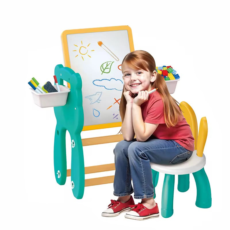 Creative Duo: Blocks & Easel Tab 104pcs