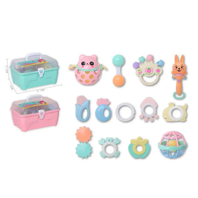 Baby Rattles Box 13 pieces