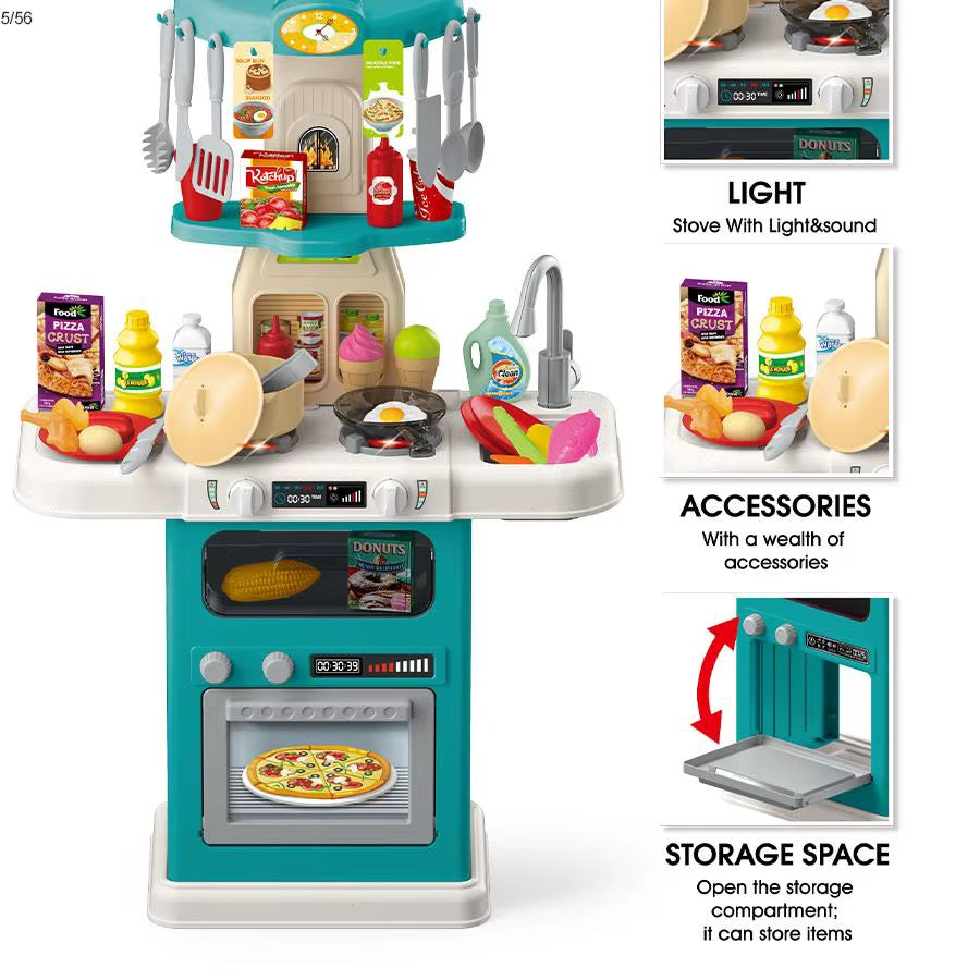 Home Chef Kitchen Play Set (64 PCS)