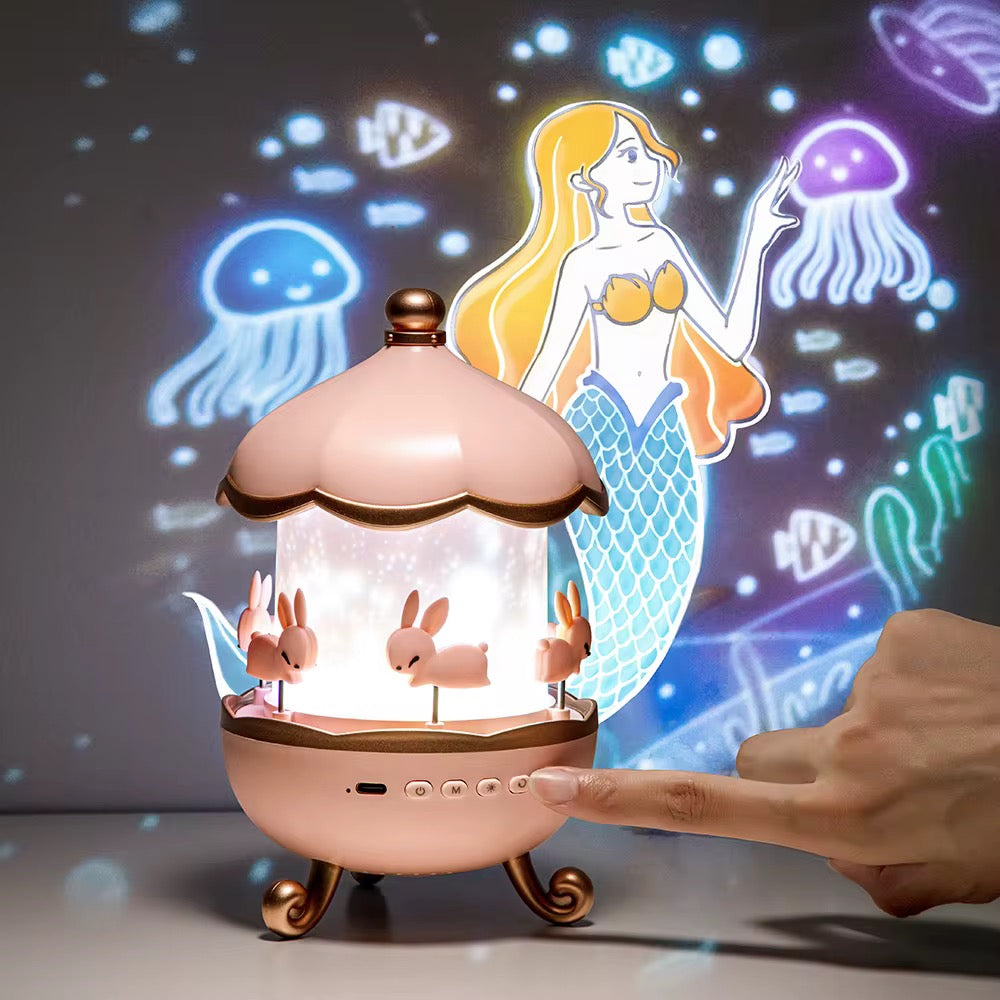 Bunny's Carousel Night Light
