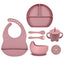 SILICONE BABY CUTLERY SET (6pcs)