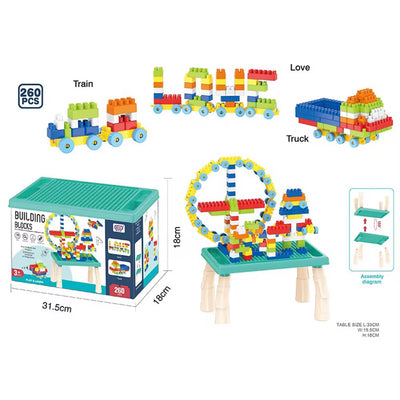 BUILDING BLOCKS 260 PCS
