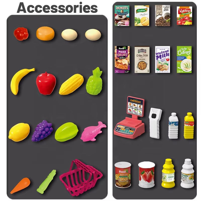 Market Shopping Market Play Set (44 PCS)