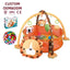 3-in-1 Lion Discovery Baby Play Mat & Ball Pit
