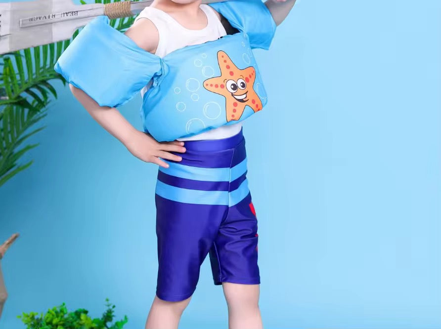 Kids' Inflatable Swimming Arm Floaties/Vest