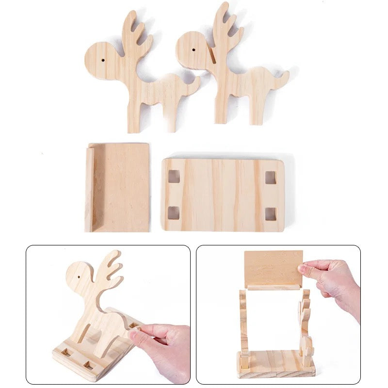 Wooden Reading Blocks Short Vowel Spelling Games