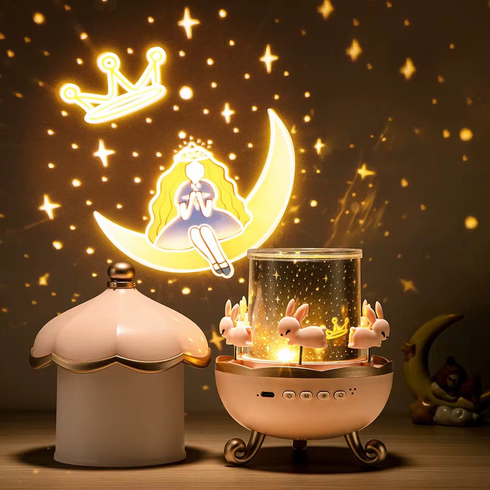 Bunny's Carousel Night Light