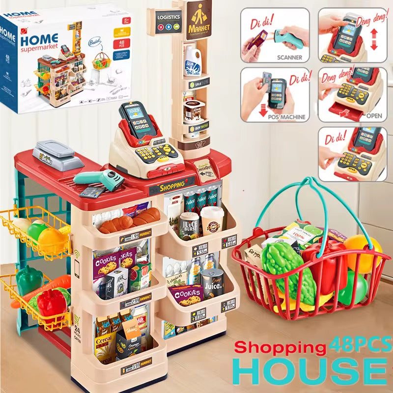 Home Supermarket Playset
