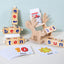 Wooden Reading Blocks Short Vowel Spelling Games