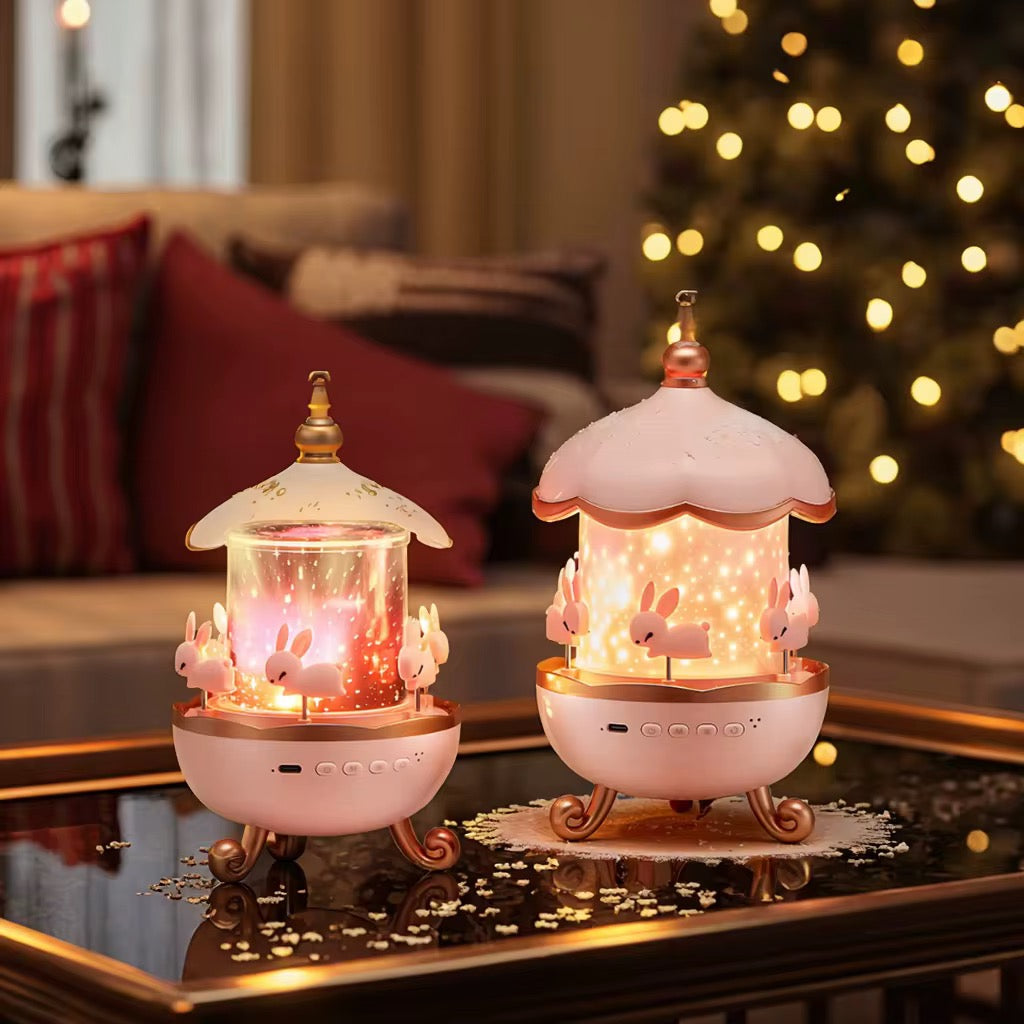Bunny's Carousel Night Light