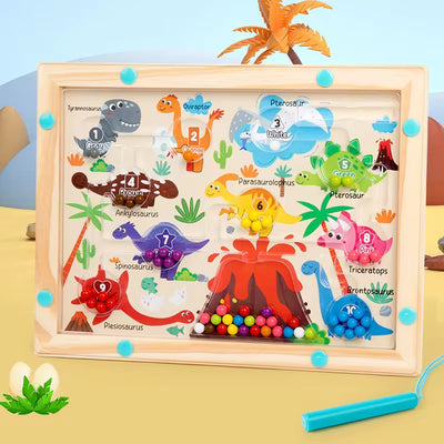 Dinosaur Magnetic Maze