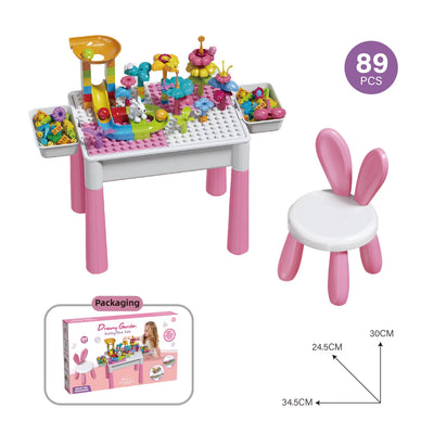 Dreamy Garden Building Block Table