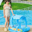 Kids Inflatable Pool Float with Canopy