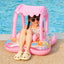 Kids Inflatable Pool Float with Canopy