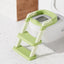 Potty training seat with a step