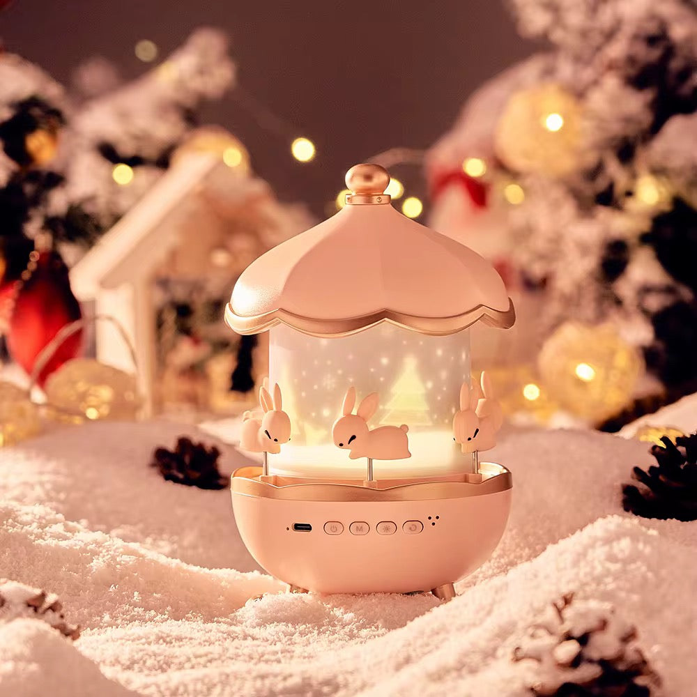 Bunny's Carousel Night Light