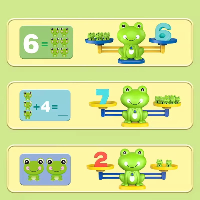 Frog Balance Math Game