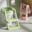 Potty training seat with a step