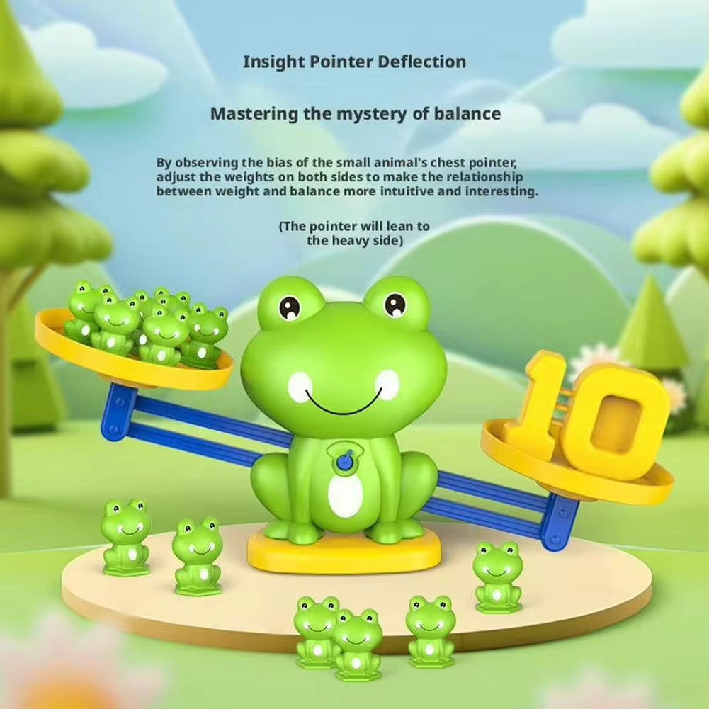Frog Balance Math Game