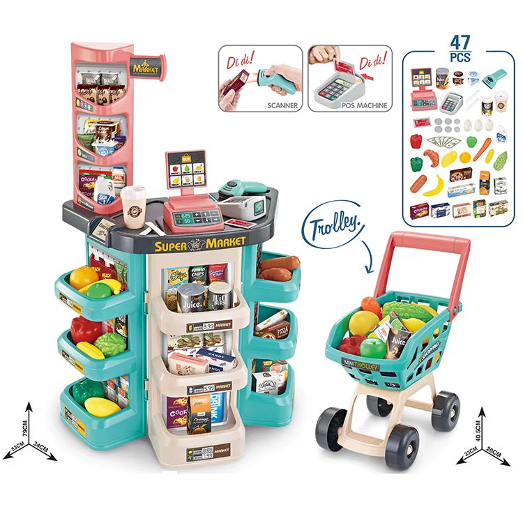 Home Supermarket Playset