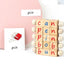 Wooden Reading Blocks Short Vowel Spelling Games