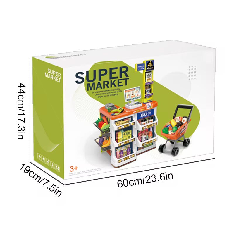 Kids Supermarket Playset