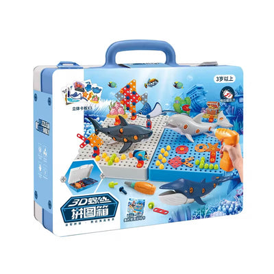 3D Screw & Tool Puzzle Kit