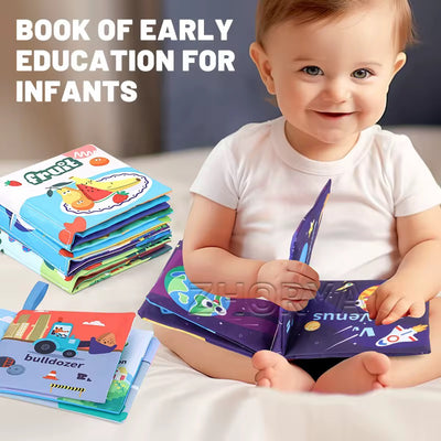 Baby Cognitive Cloth Books