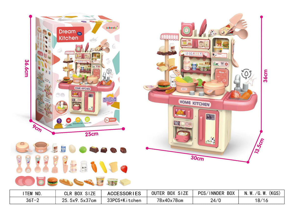 Dream Kitchen DIY Play Set