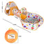 3-in-1 Foldable Play Tent & Tunnel Combo with 50 Balls