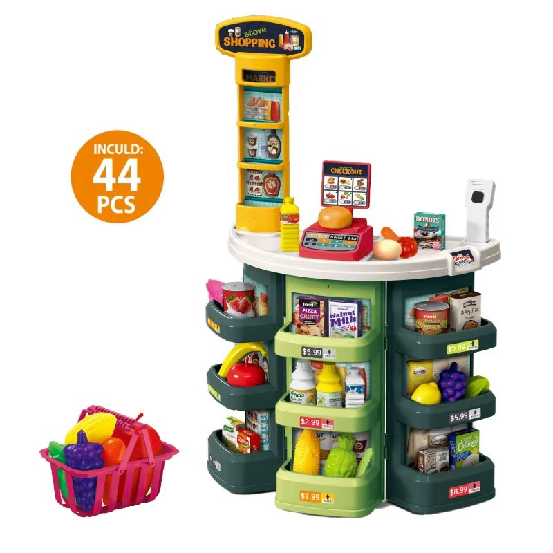 Market Shopping Market Play Set (44 PCS)