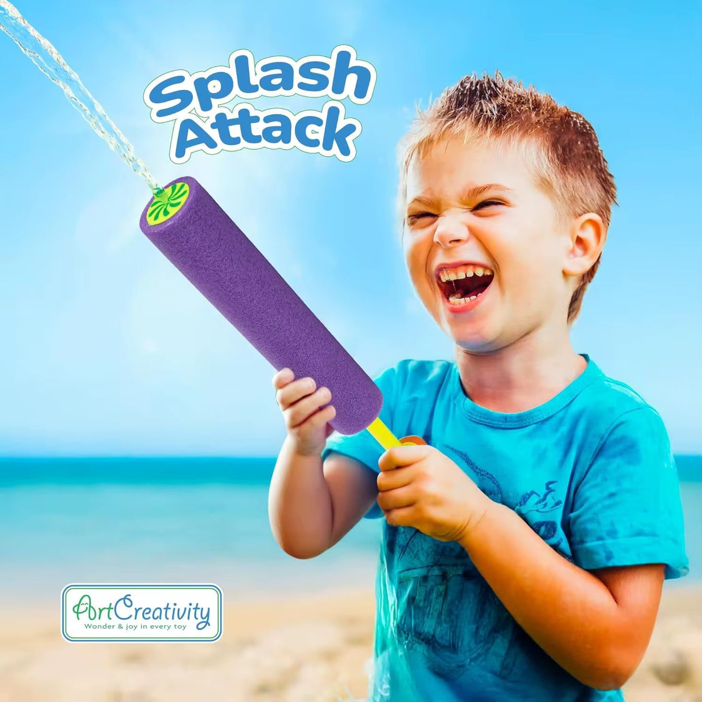 Foam Water Shooter Cannon