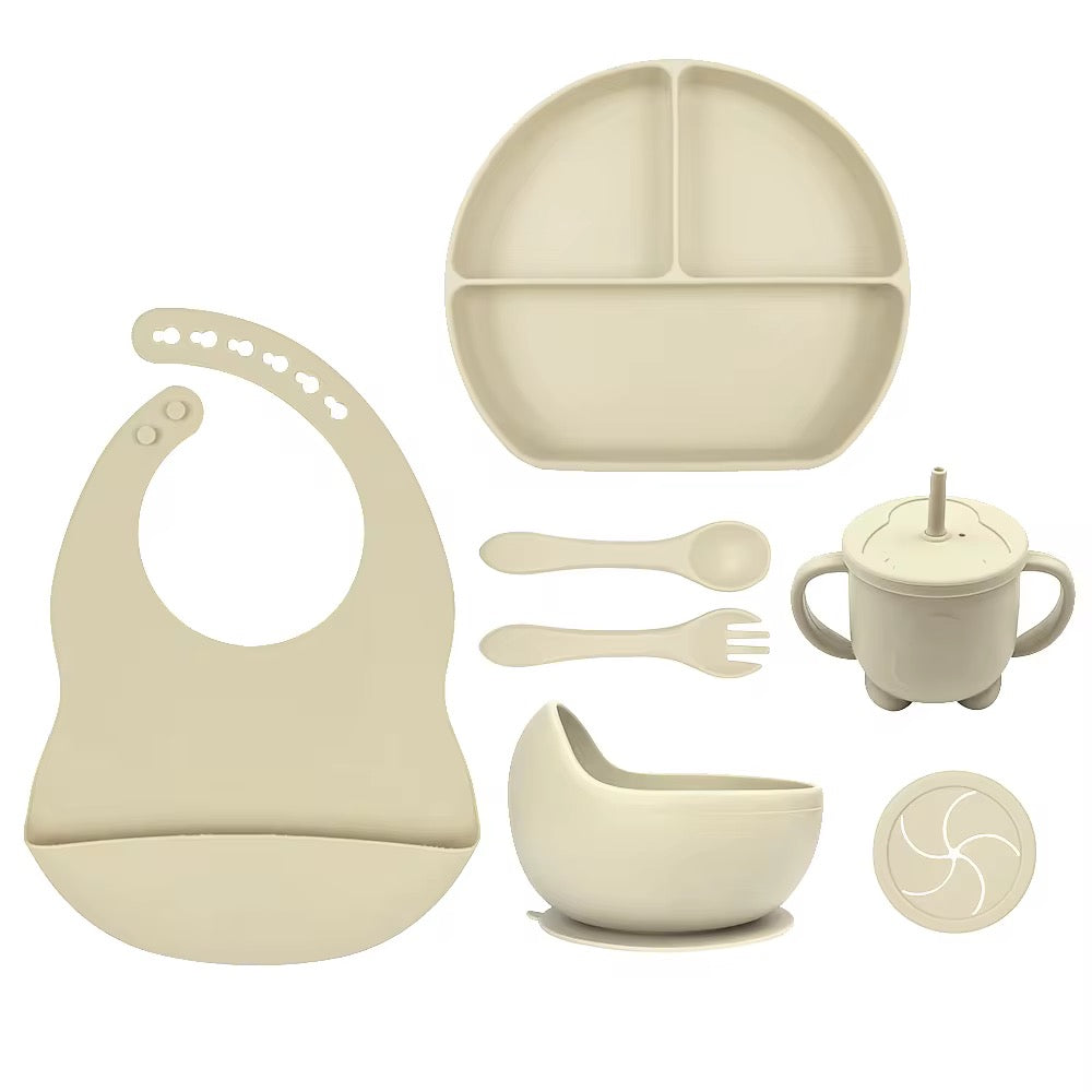 SILICONE BABY CUTLERY SET (6pcs)