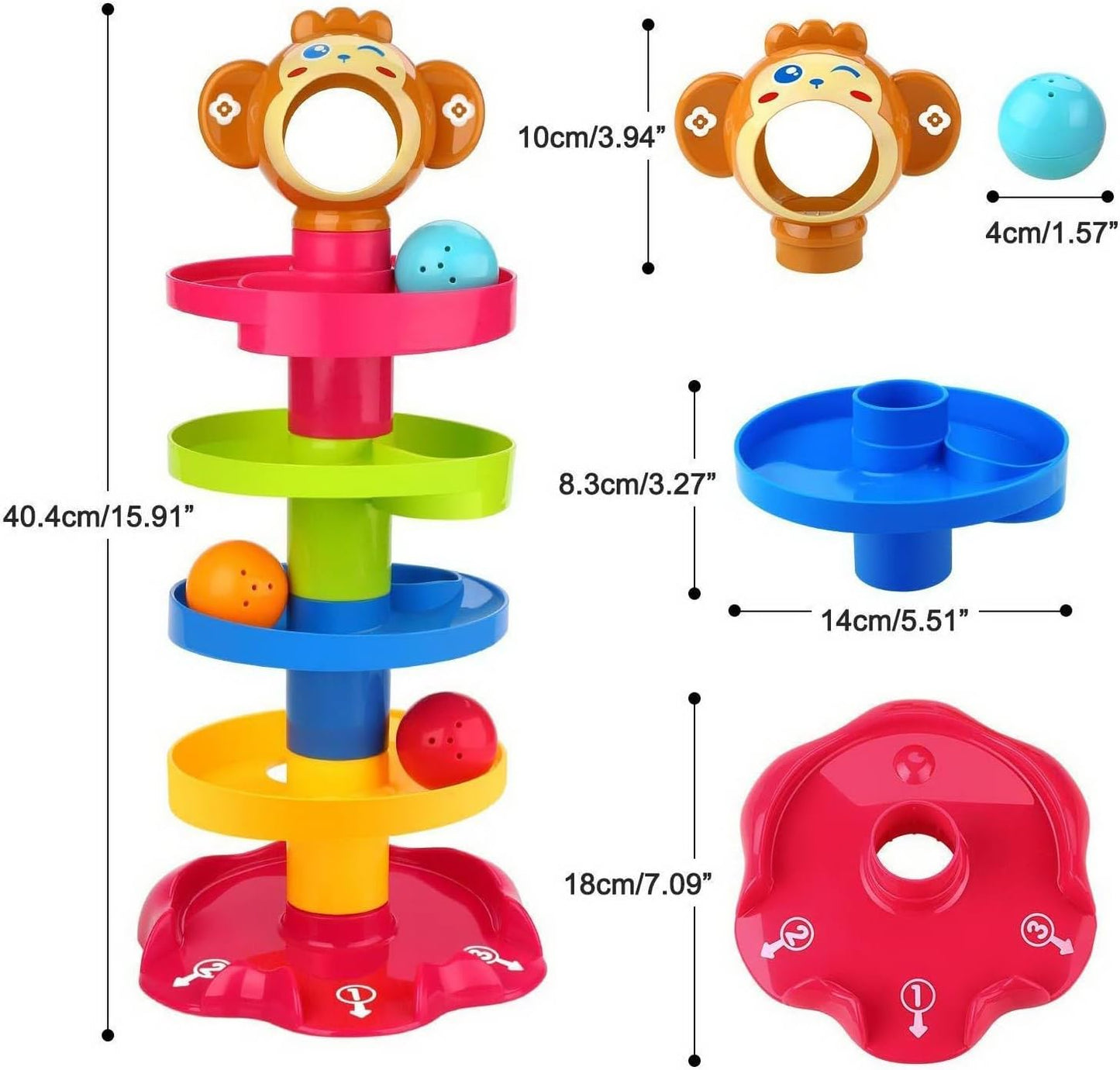 Baby Ball Tower Toy Set