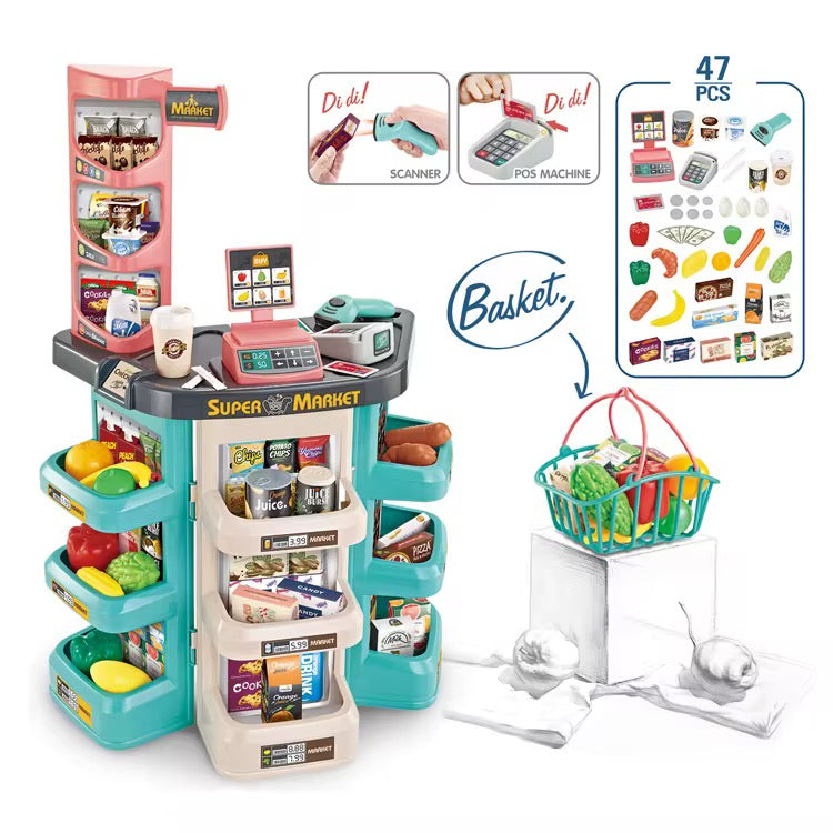 Home Supermarket Playset