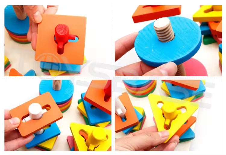 Four Sets of Columns