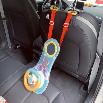 Interactive steering wheel for children