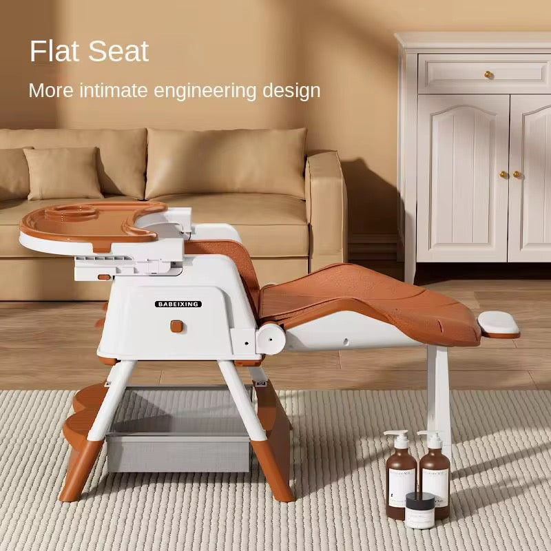 Dining chair converts to bed