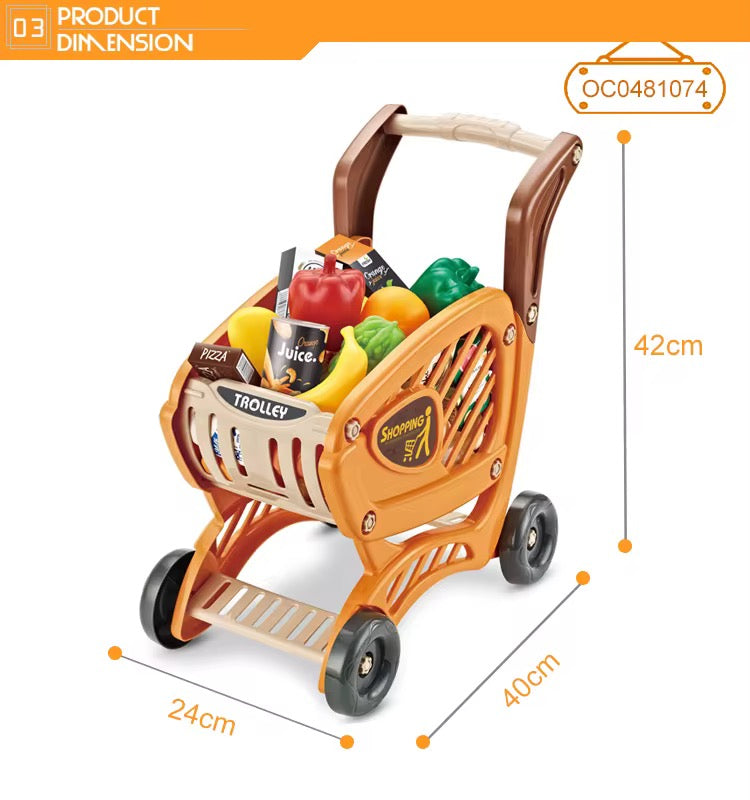 Children's shopping cart (42 PCS)